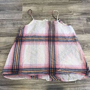 Lou & grey plaid top